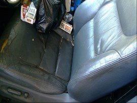 2007 HONDA ODYSSEY, BLUE, EX-L, 3.5L, AT, FWD,  A25127
